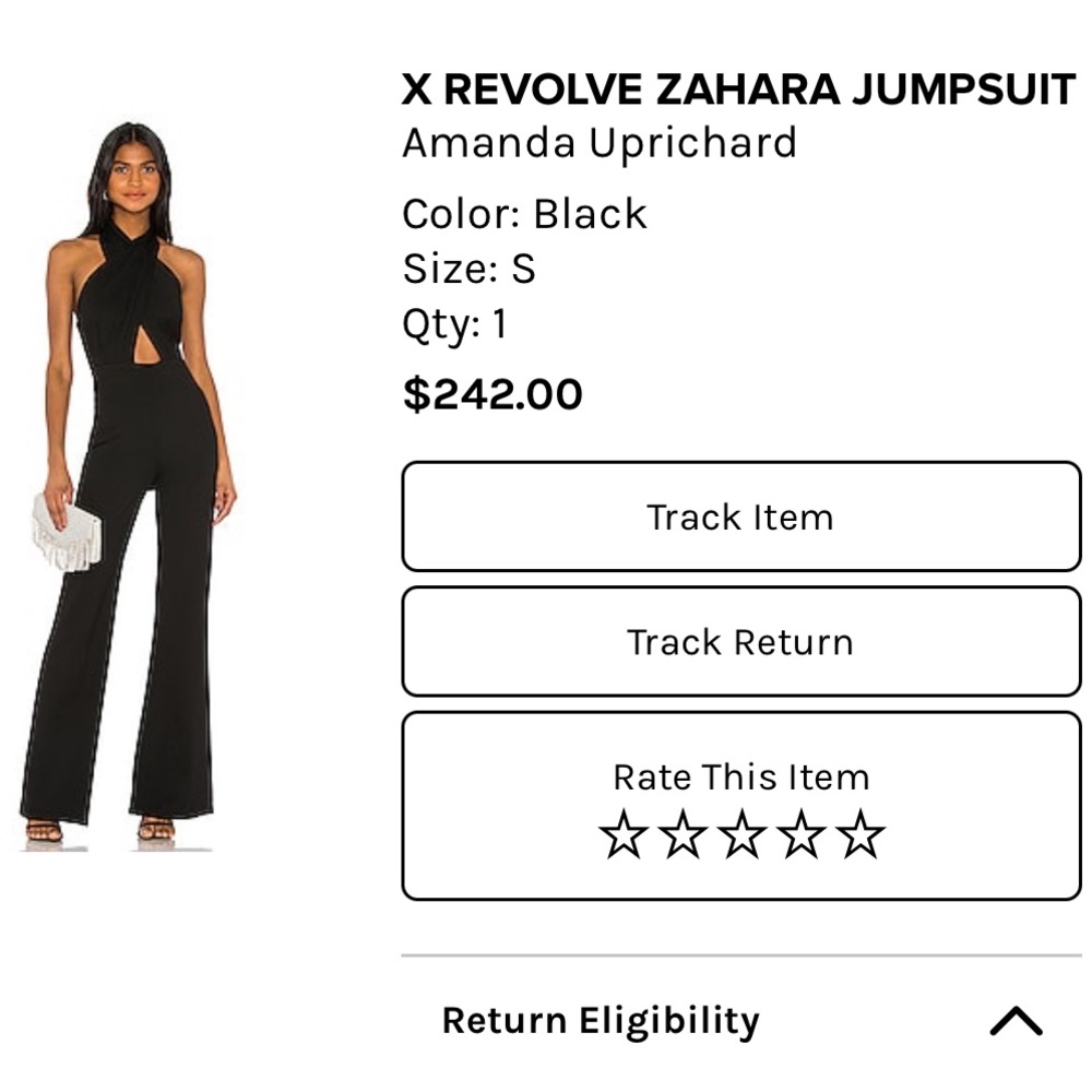 Amanda Uprichard Jumpsuit - Picture 4 of 4